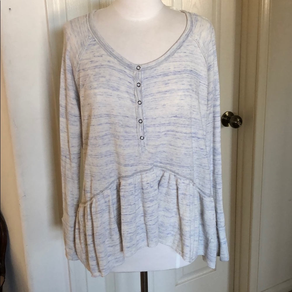 Free People Peplum Thermal
